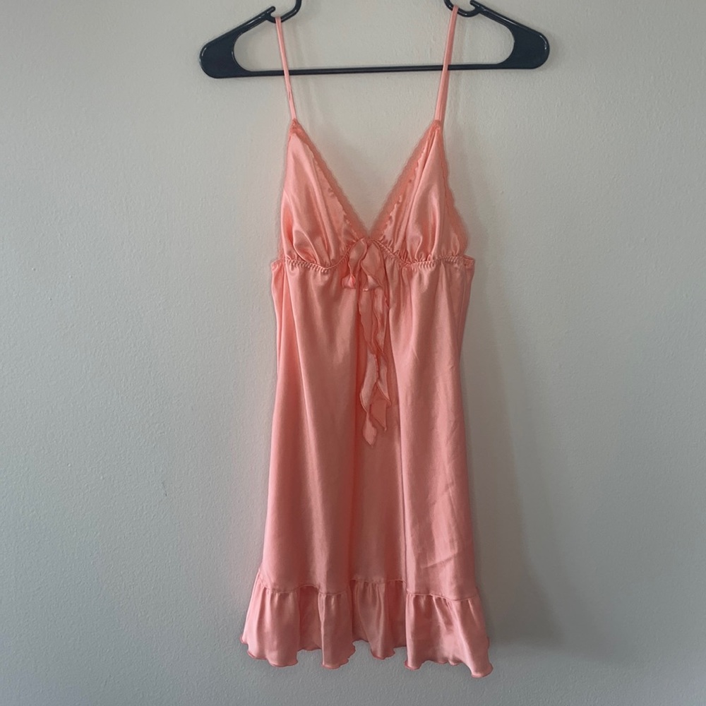 NWT Victoria’s Secret Angel pink slip dress